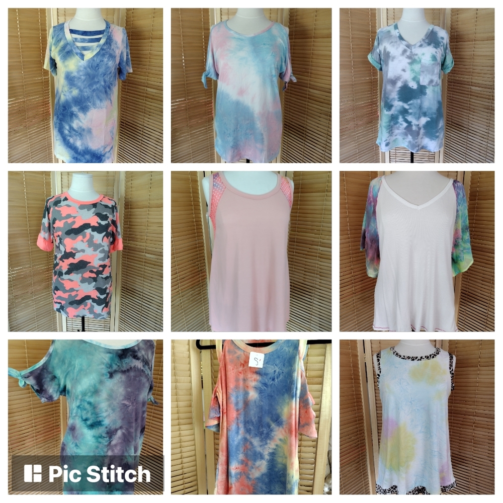 9 pk Women's Tops * New!! * Size Small
